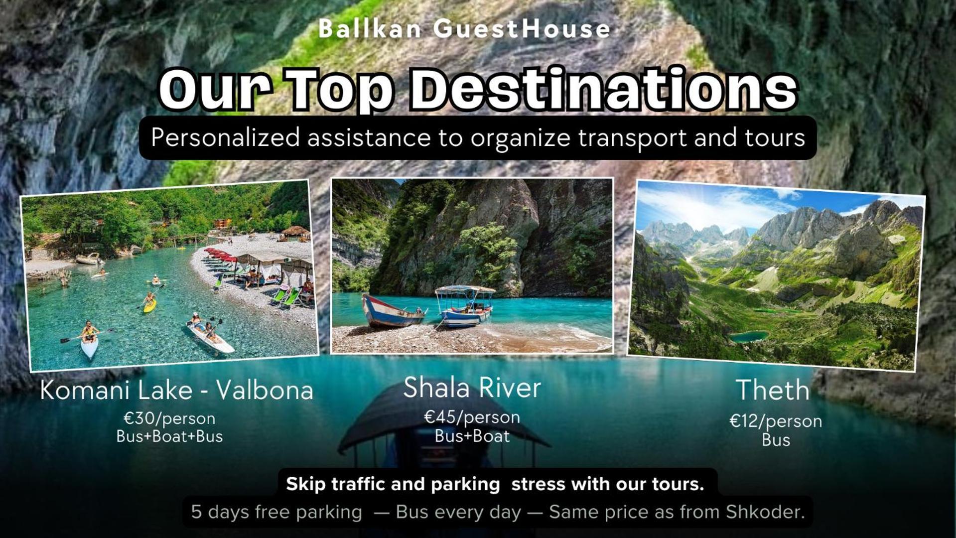 Ballkan B&B Grile Bagian luar foto